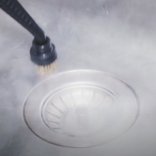 Thermostar Application For Cleaning Bathroom Fixtures And Removing Calcium